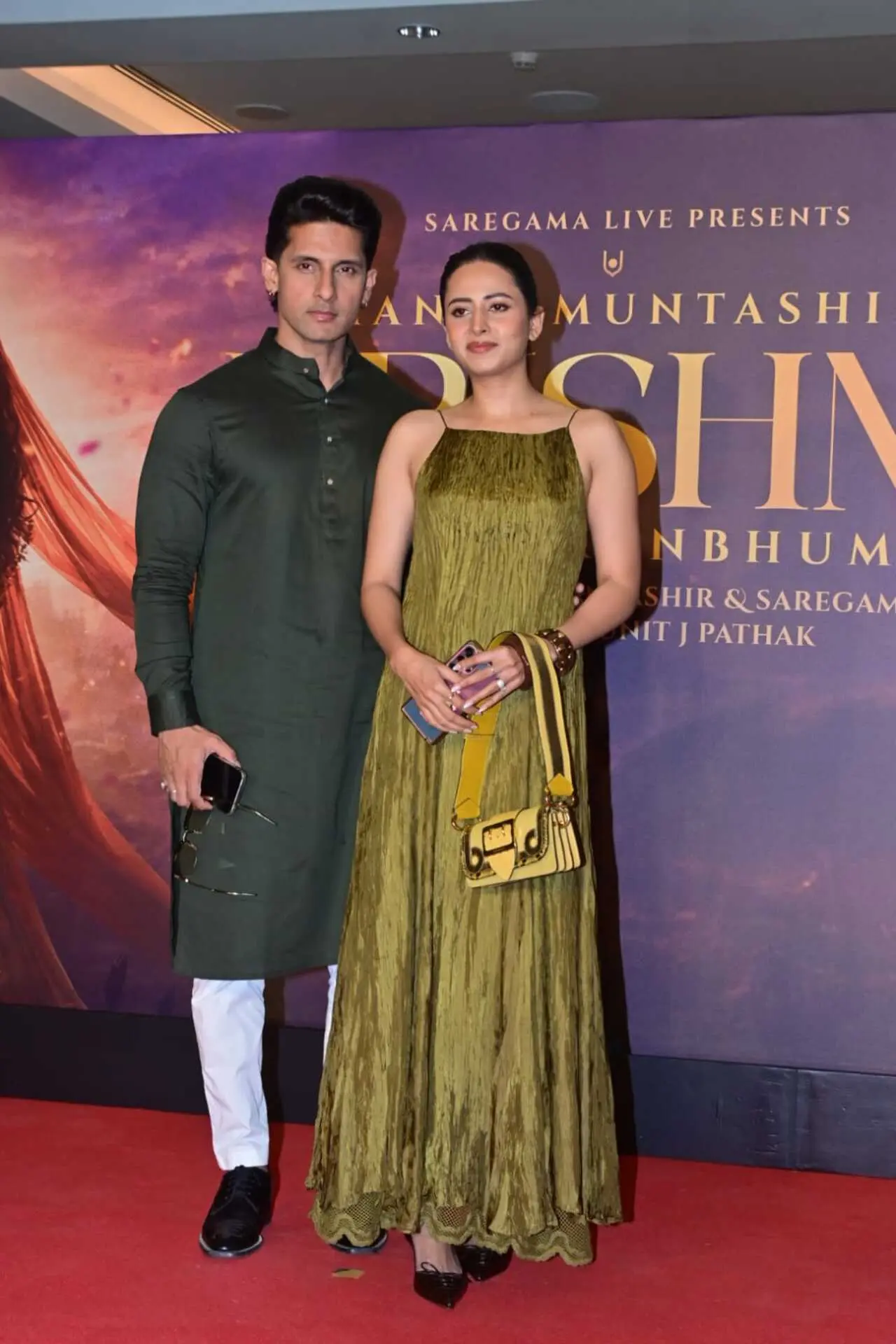 Sargun Mehta and Ravi Dubey at an event in the city
